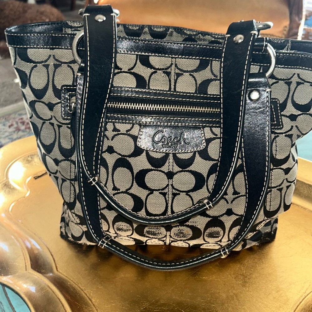 GUC leather Coach bag